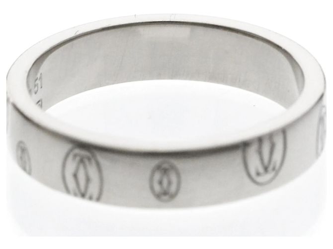 Anello Happy Birthday Cartier in oro bianco 18K - vista 8