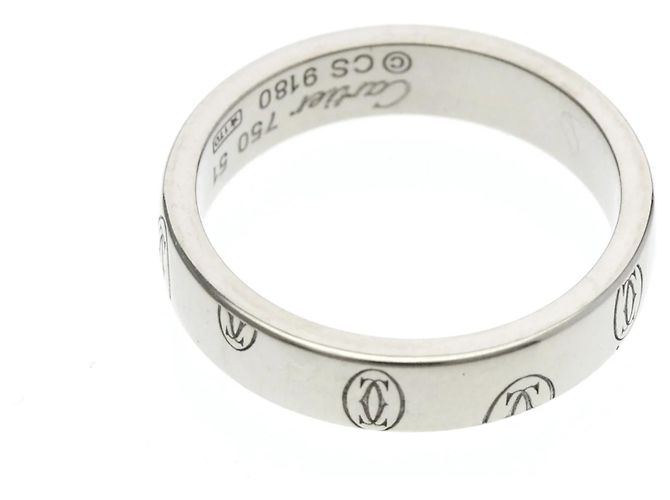 Anello Happy Birthday Cartier in oro bianco 18K - vista 9
