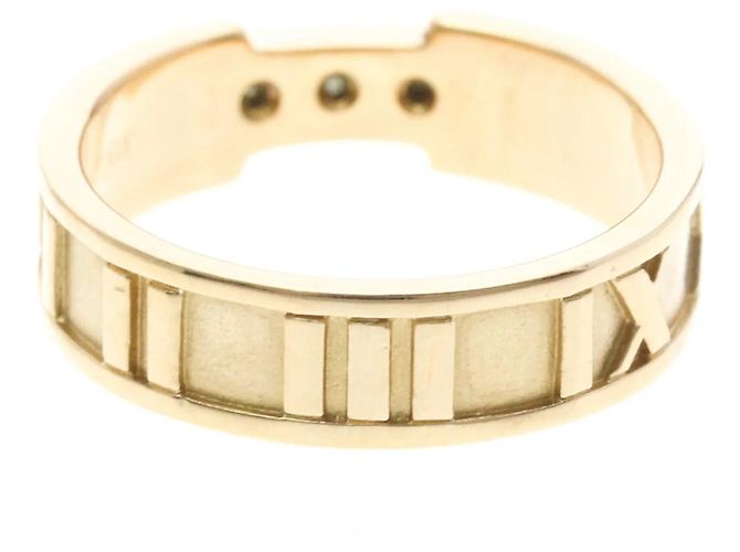 Tiffany & Co Anello Tiffany Atlas 3P Diamond in oro rosa D'oro - vista 8