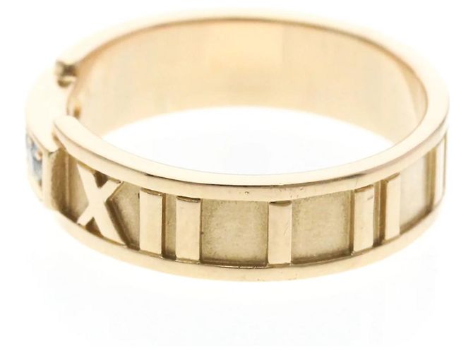 Tiffany & Co Anello Tiffany Atlas 3P Diamond in oro rosa D'oro - vista 9