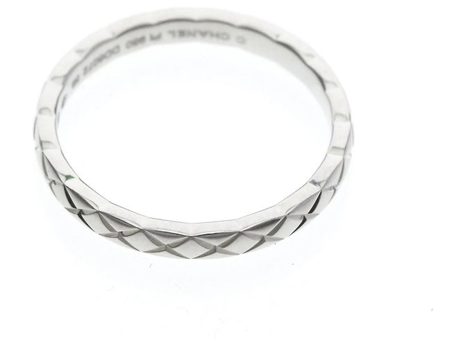 Chanel Coco Crush Mini Model Band Ring aus Platin Silber - Ansicht 2