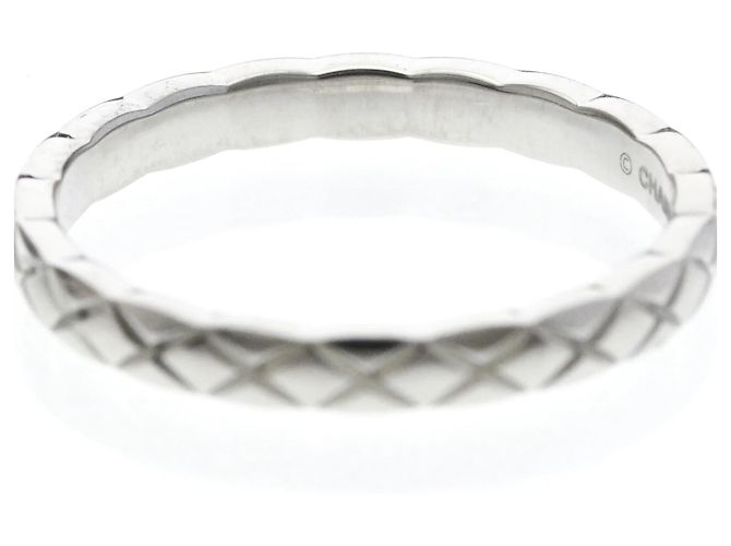 Chanel Coco Crush Mini Model Band Ring aus Platin Silber - Ansicht 3