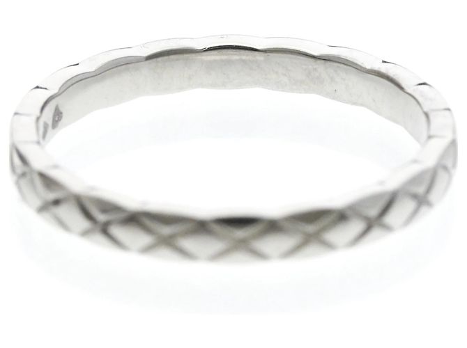 Chanel Coco Crush Mini Model Band Ring aus Platin Silber - Ansicht 4