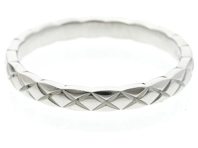 Chanel Coco Crush Mini Model Band Ring aus Platin Silber - Ansicht 8