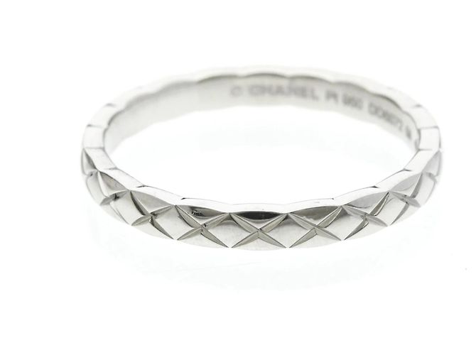 Chanel Coco Crush Mini Model Band Ring aus Platin Silber - Ansicht 9