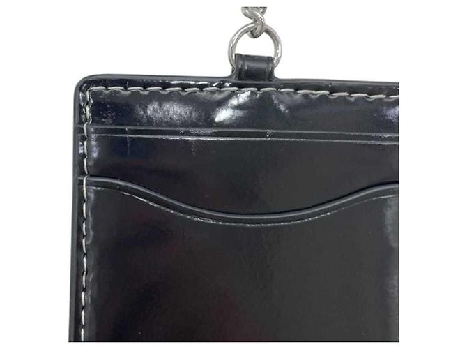 Cartera larga redondeada Tory Burch Negro Blanco - vista 10