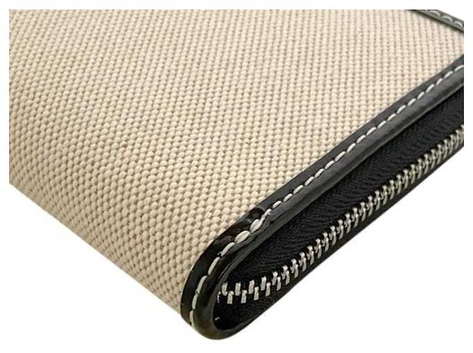 Cartera larga redondeada Tory Burch Negro Blanco - vista 6