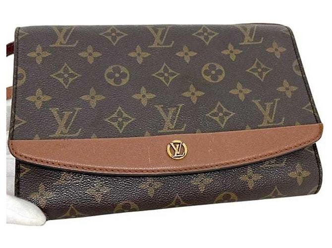 Borsa a Spalla Louis Vuitton Monogram Marrone - vista 10