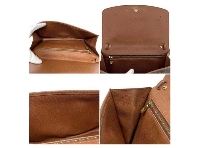 Borsa a Spalla Louis Vuitton Monogram Marrone - vista 4
