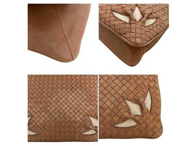 Bolso de hombro de cuero Intrecciato Bottega Veneta - vista 7