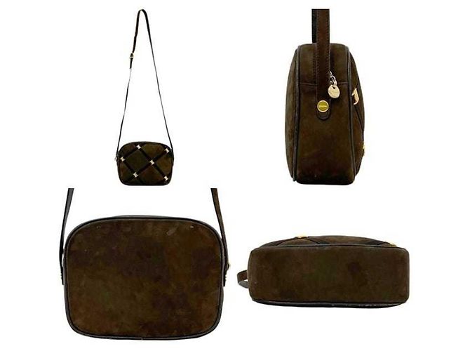 Borsa a tracolla Vara Salvatore Ferragamo Marrone - vista 3