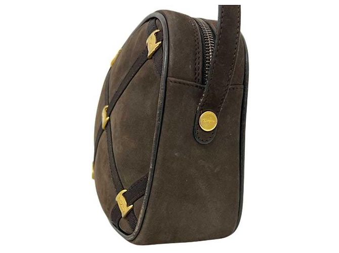 Borsa a tracolla Vara Salvatore Ferragamo Marrone - vista 7