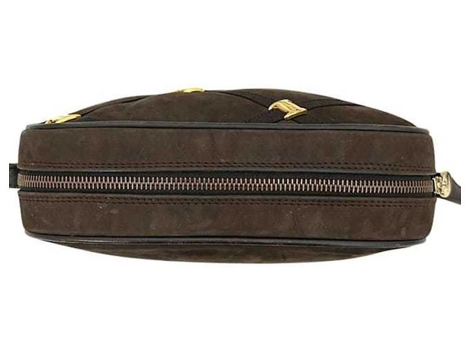 Borsa a tracolla Vara Salvatore Ferragamo Marrone - vista 9