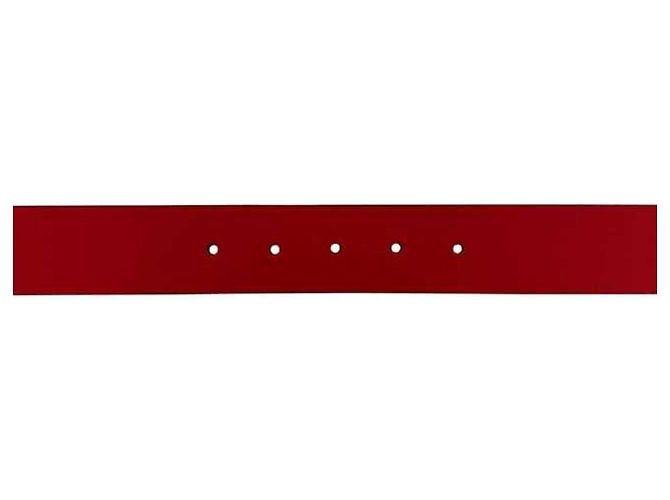 Gucci Red Leather Belt - view 7