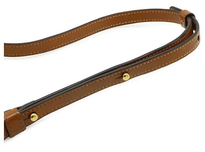 Céline Clutch con tracolla Celine Triomphe Marrone scuro - vista 6
