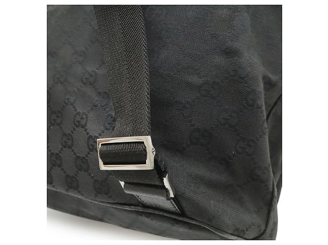 Zaino Gucci GG Canvas Jackie Line Nero - vista 7