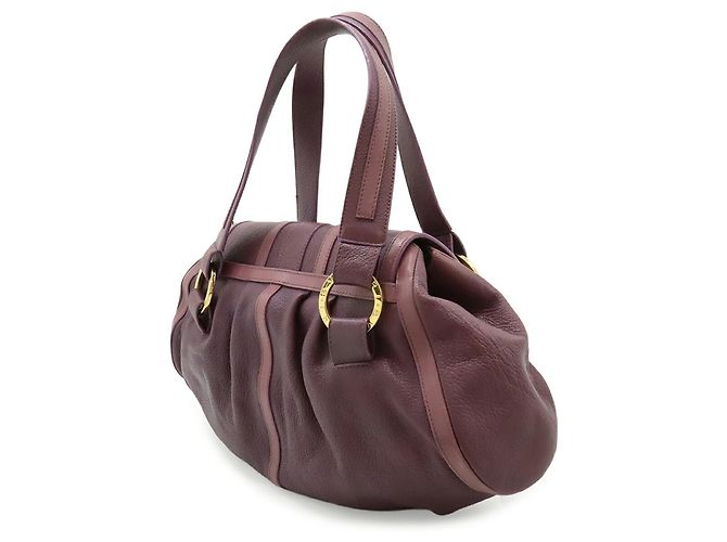 Bulgari Borsa a Spalla BVLGARI Chandra Porpora - vista 3