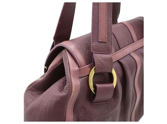 Bulgari Borsa a Spalla BVLGARI Chandra Porpora - vista 7