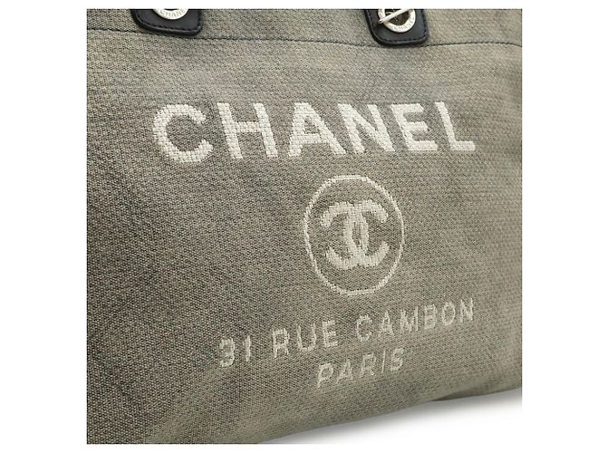 Chanel Deauville Tote GM Tasche Braun Schwarz - Ansicht 10