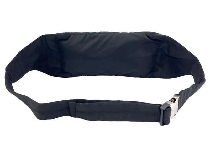 Borsa a tracolla con logo VA0180 Prada Nero - vista 2