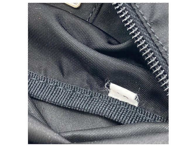 Borsa a tracolla con logo VA0180 Prada Nero - vista 8