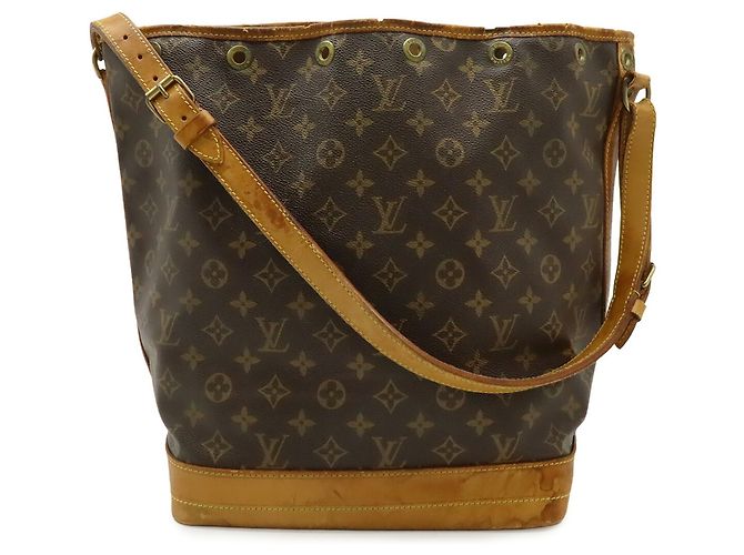Louis Vuitton Monogram Noe Schultertasche Braun - Ansicht 2