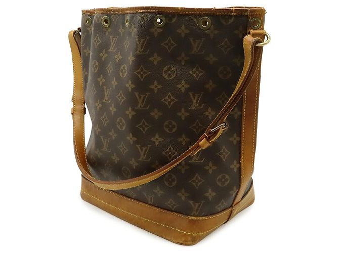 Louis Vuitton Monogram Noe Schultertasche Braun - Ansicht 3