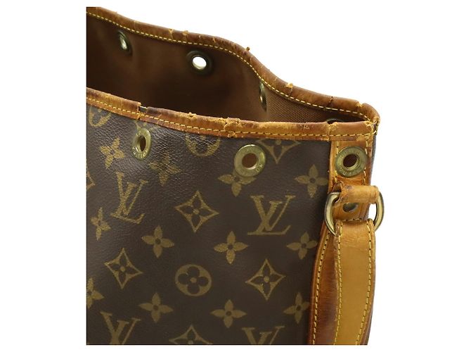 Louis Vuitton Monogram Noe Schultertasche Braun - Ansicht 7