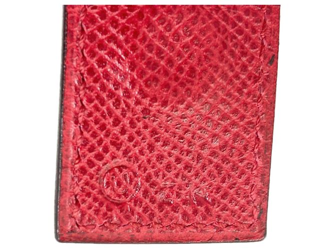 Hermès Sac à épaule Hermes Noumea Gold Hardware Rouge - vue 7