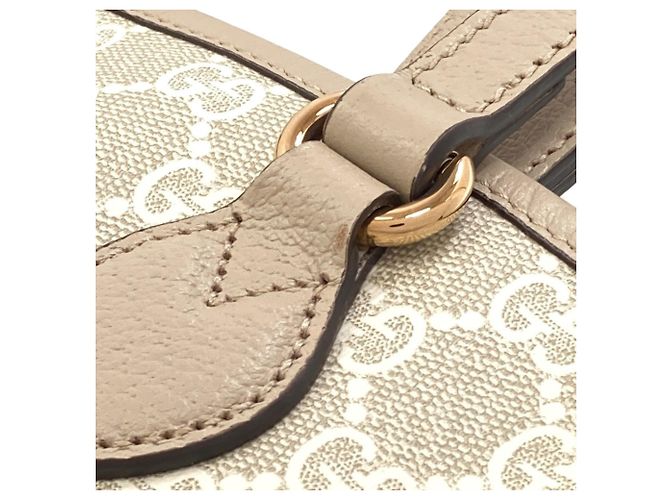 Borsa Tote 2-Way Gucci GG Supreme Beige - vista 11