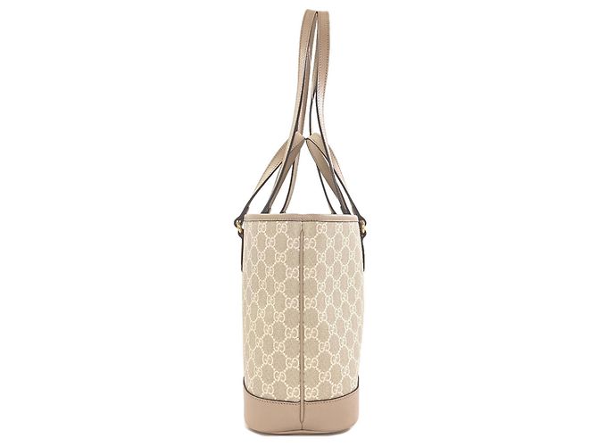 Borsa Tote 2-Way Gucci GG Supreme Beige - vista 3