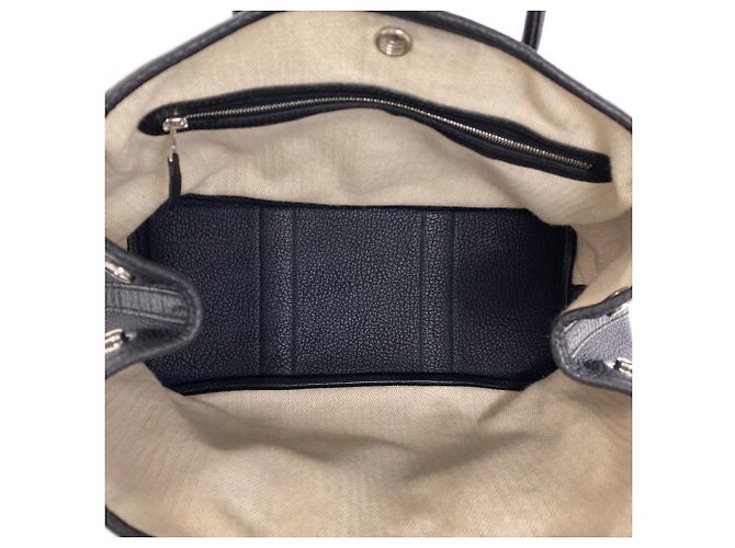 Hermès Borsa Hermes Garden Party TPM Nero - vista 5