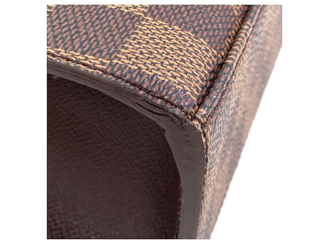 Borsa Louis Vuitton Malesherbes Damier ebene - vista 14