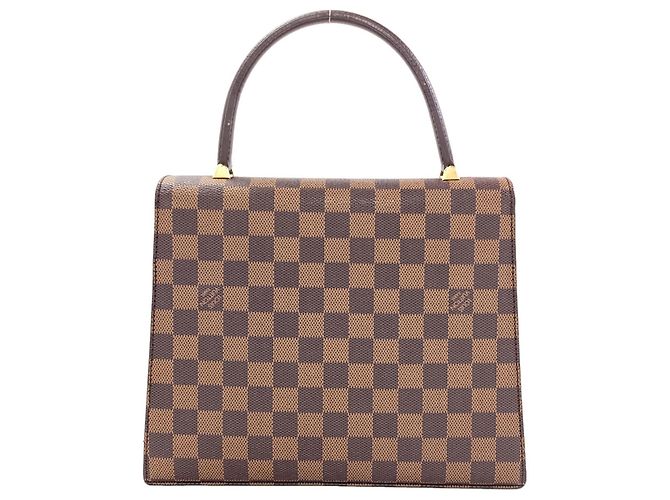 Borsa Louis Vuitton Malesherbes Damier ebene - vista 2