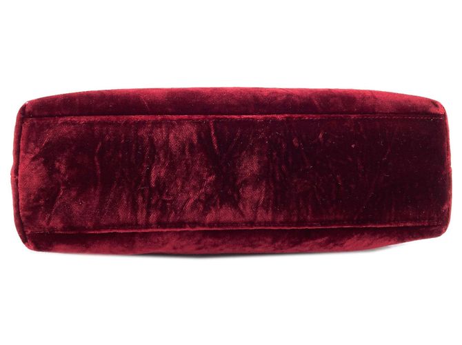 Borsa Tote Chanel Coco Mark Rosso - vista 4