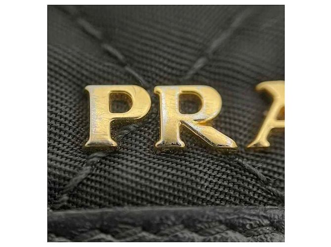 Prada Bi-fold Long Wallet Schwarz - Ansicht 11