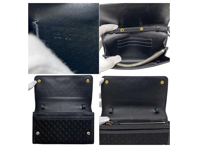 Prada Bi-fold Long Wallet Schwarz - Ansicht 5