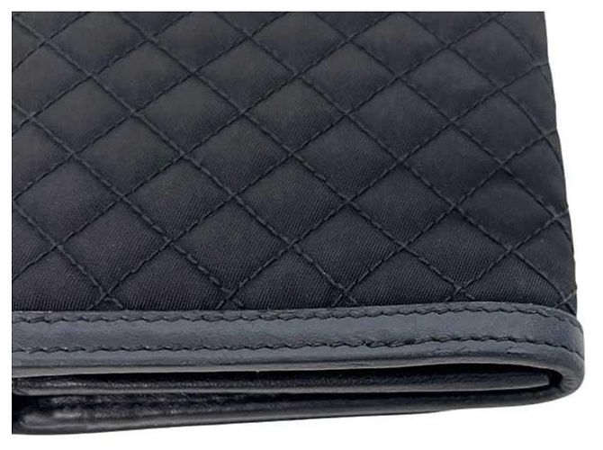 Prada Bi-fold Long Wallet Schwarz - Ansicht 7