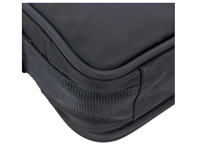 Borsa a tracolla in nylon Prada nero - vista 7