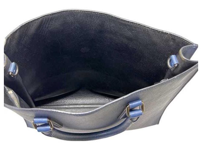 Bolso Tote Prada Saffiano azul - vista 5