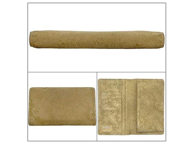 Chanel Bi-fold Long Wallet in Beige - Ansicht 3