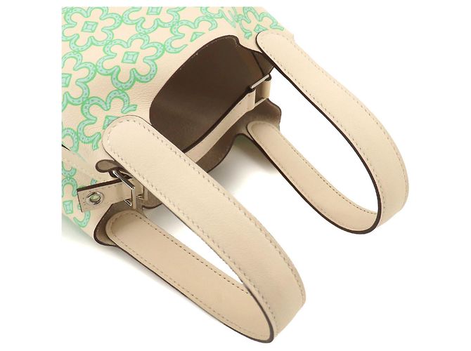 Hermès Hermes Picotin Lock PM Lucky Daisy Handtasche Hellgrün - Ansicht 5