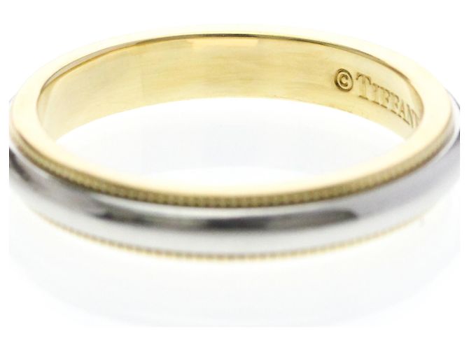 Tiffany & Co Tiffany Milgrain Ring Silber Golden - Ansicht 6