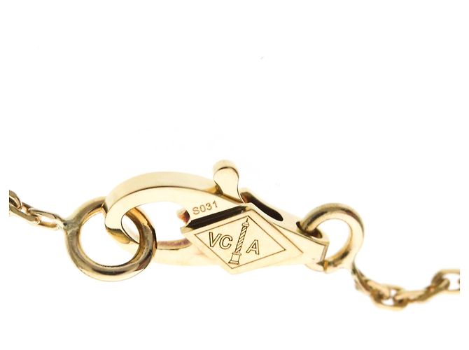 Collar Sweet Alhambra Papillon Van Cleef & Arpels Dorado - vista 11