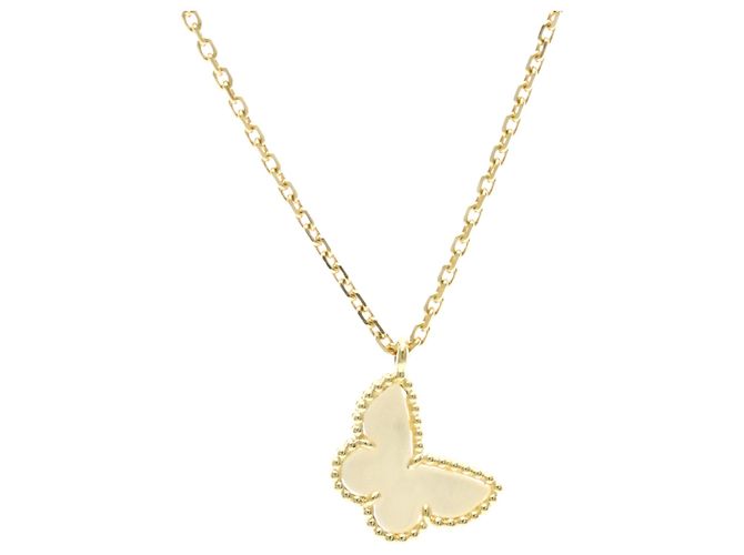 Collar Sweet Alhambra Papillon Van Cleef & Arpels Dorado - vista 2