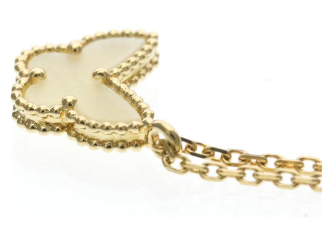 Collar Sweet Alhambra Papillon Van Cleef & Arpels Dorado - vista 3