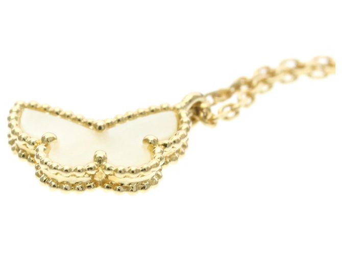 Collar Sweet Alhambra Papillon Van Cleef & Arpels Dorado - vista 4