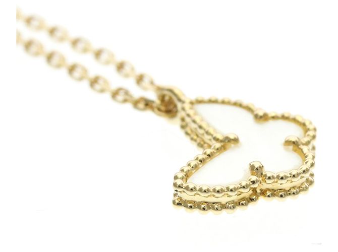 Collar Sweet Alhambra Papillon Van Cleef & Arpels Dorado - vista 5