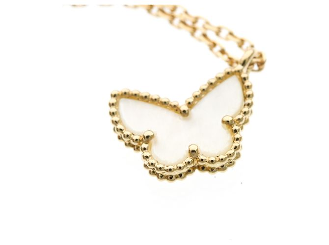 Collar Sweet Alhambra Papillon Van Cleef & Arpels Dorado - vista 7