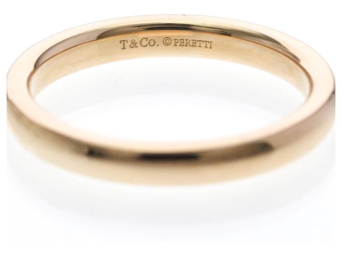Tiffany & Co Anillo de banda de moda Tiffany en oro rosa de 18K Dorado - vista 5